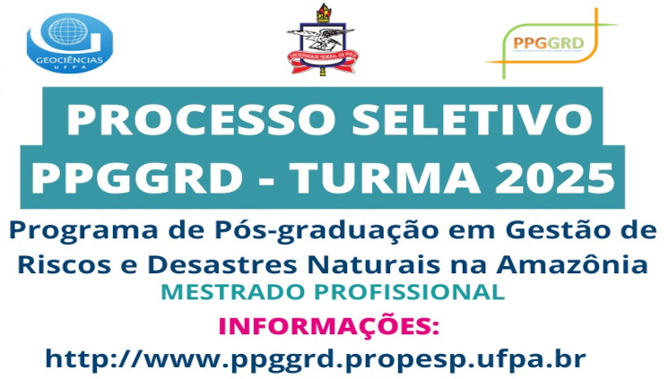 RESULTADO PRELIMINAR DAS HOMOLOGAÇÃO DAS INSCRIÇÕES NO PROCESSO SELETIVO AO CURSO DOMESTRADO PROFISSIONAL EM GESTAÕ DE RISCOS E DESASTRES NATURAIS NA AMAZÔNIA